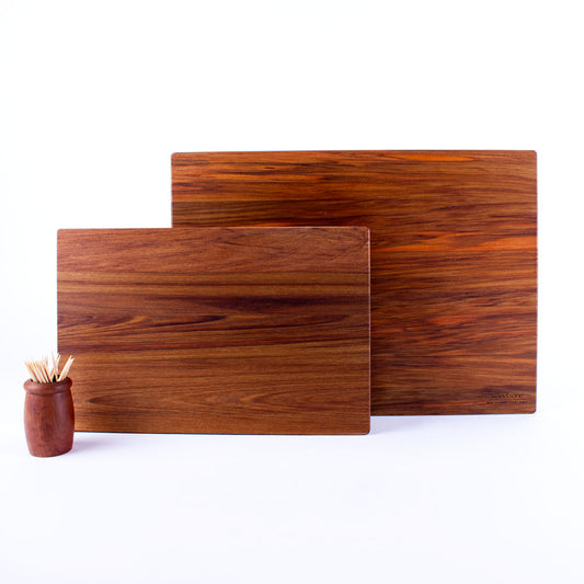 The Great NZ Chopping Board Set - Dark Heart Rimu - Clearance