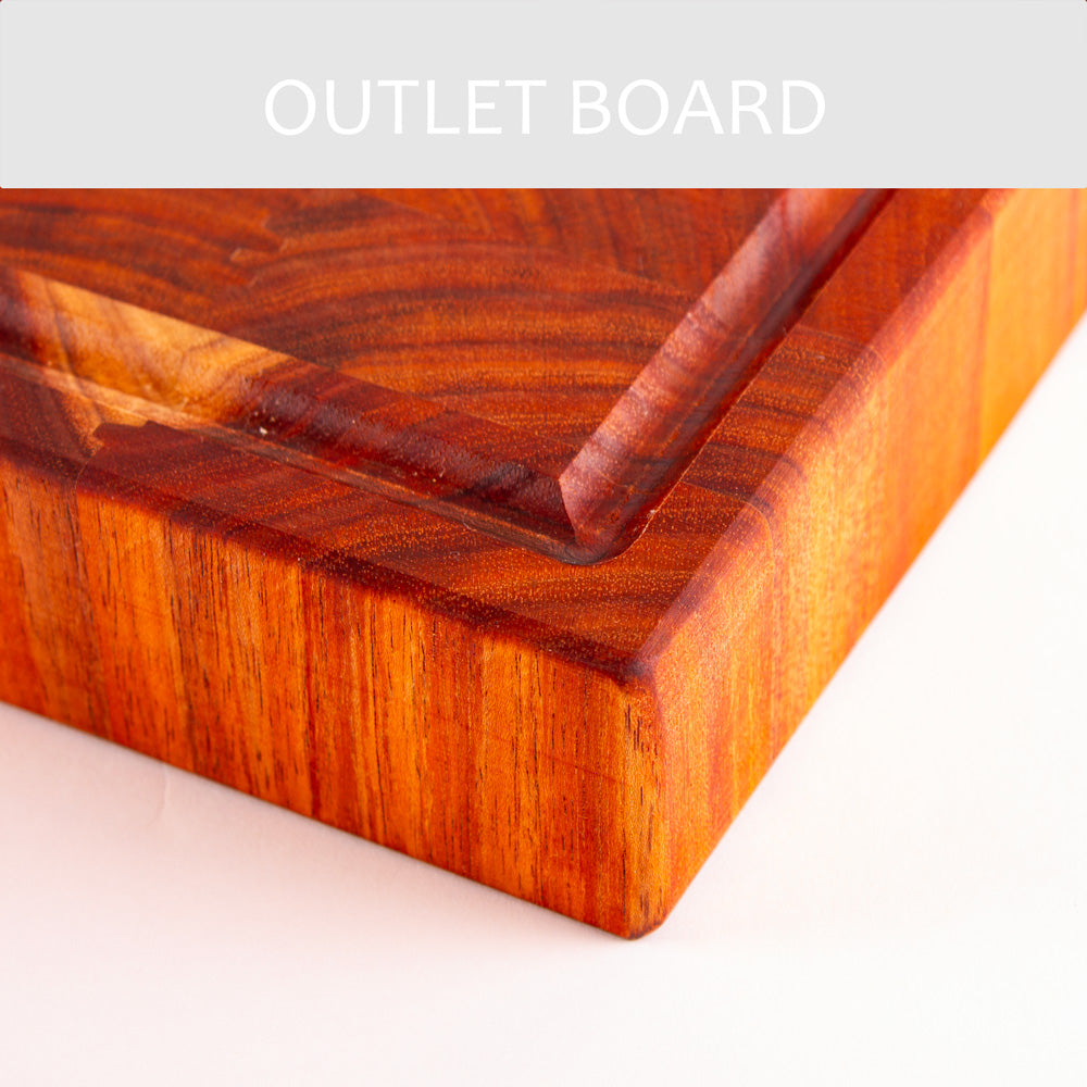 B GRADE | End Grain Chopping Board, 445x200x50 NZ Blackwood | 12