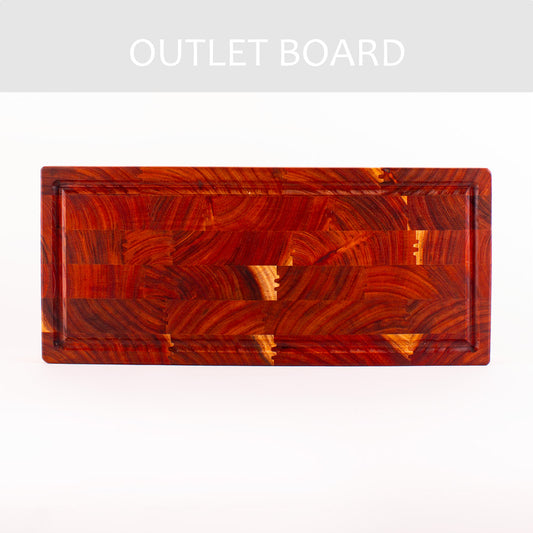 B GRADE | End Grain Chopping Board, 445x200x50 NZ Blackwood | 12
