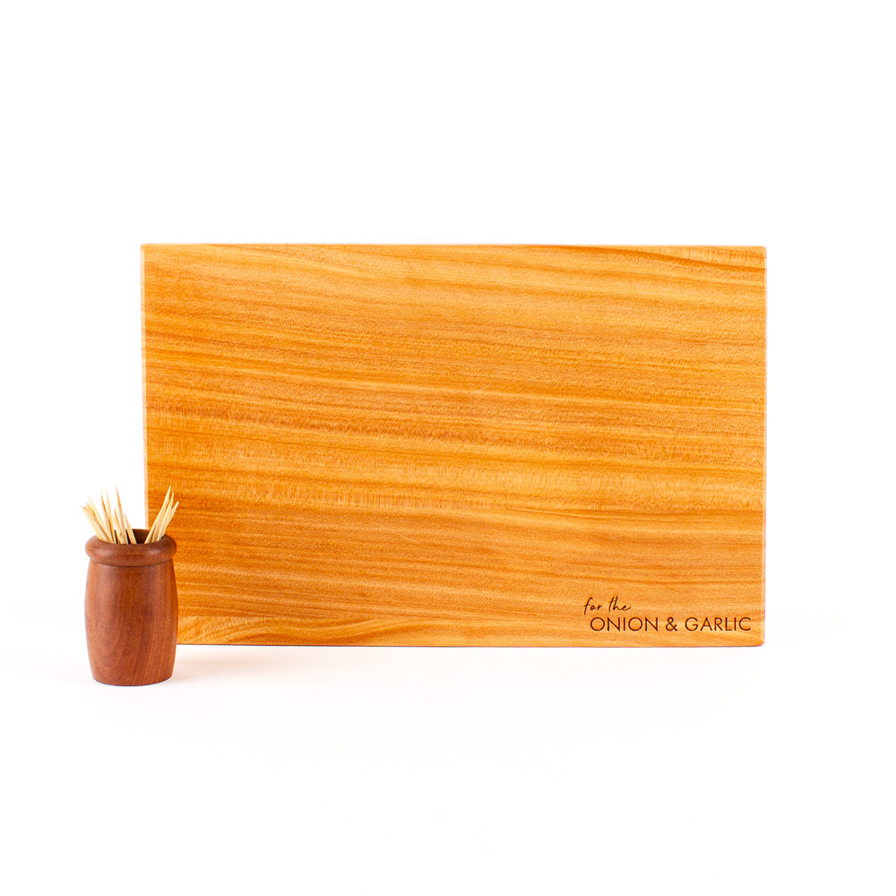 Chopping Board For The Onion & Garlic 280x180