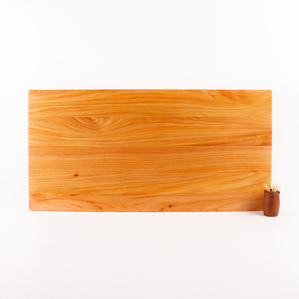 Serving Platter Board with Hand Holds 600x300