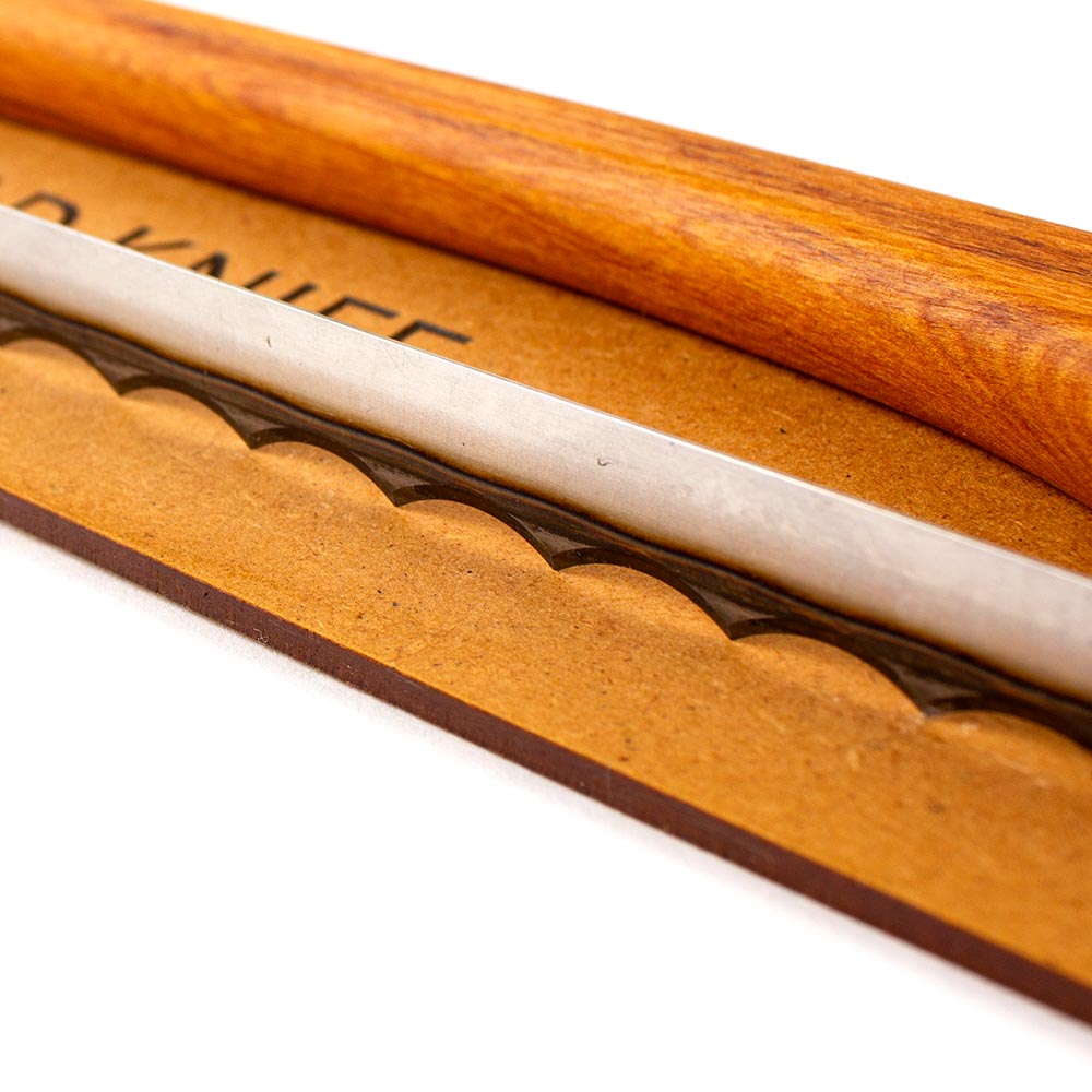 The Great NZ Bread Knife and Handle Board Set - Acacia Blackwood with Rimu Bread Knife