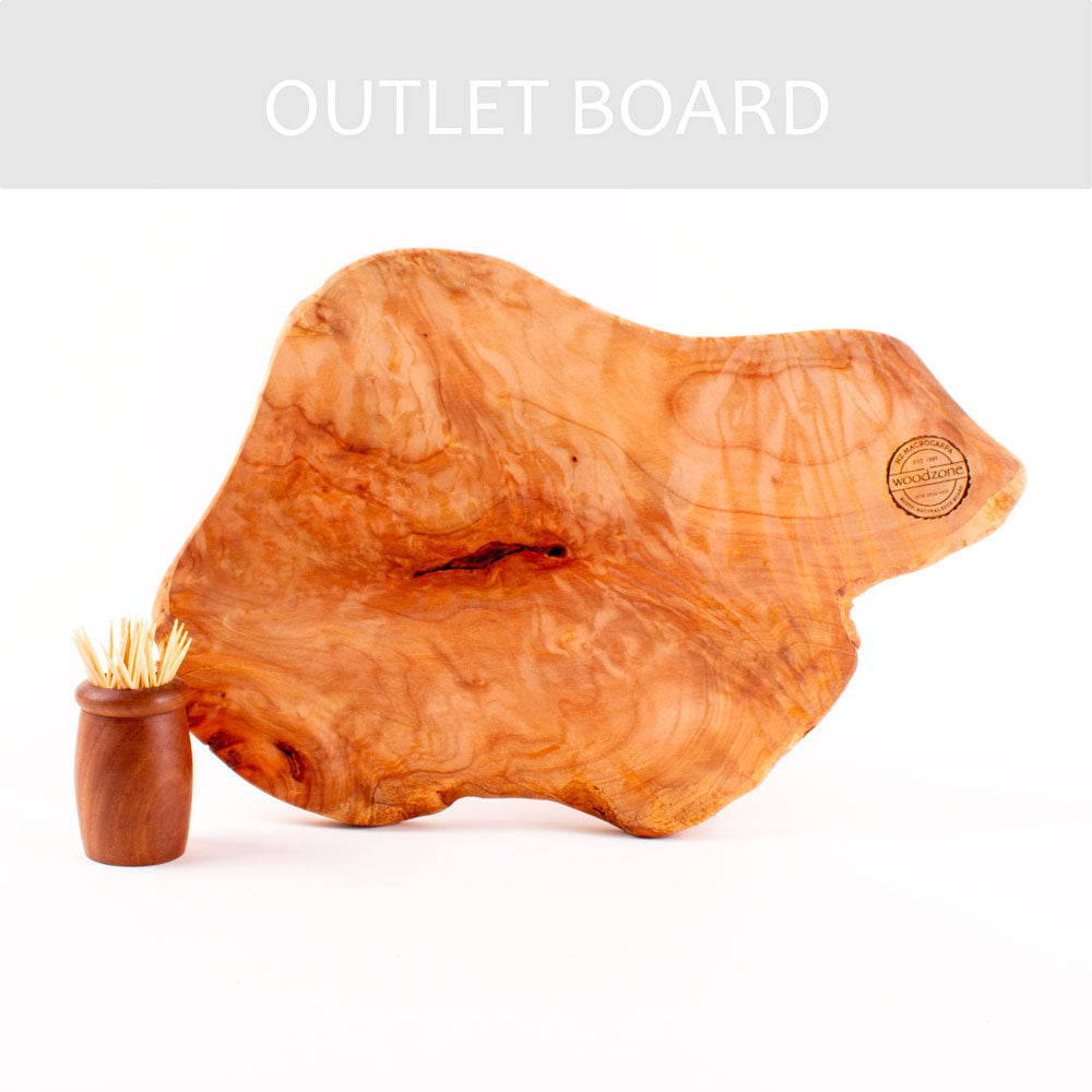 B-GRADE | Macrocarpa Rustic Natural Edge Board 143