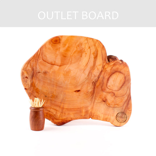 B-GRADE | Macrocarpa Rustic Natural Edge Board 144