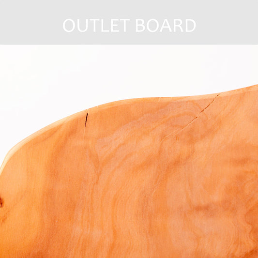 B-GRADE | Macrocarpa Rustic Natural Edge Board 155