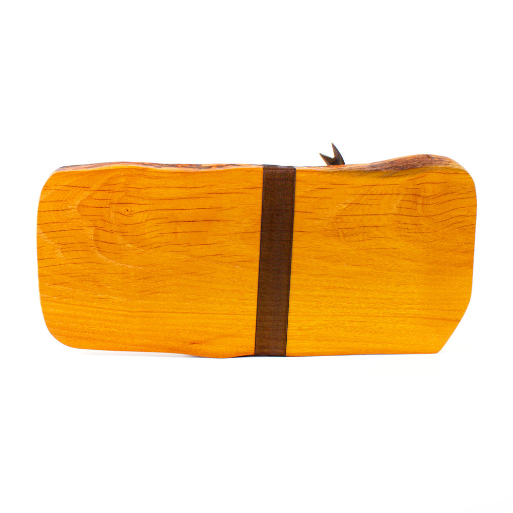 Osage Orange Rustic Natural Edge Board and Knife Set 741