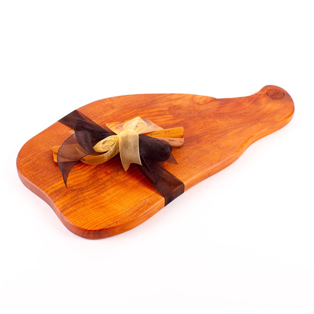 Ancient Kauri Rustic Natural Edge Board and Knife Set 930