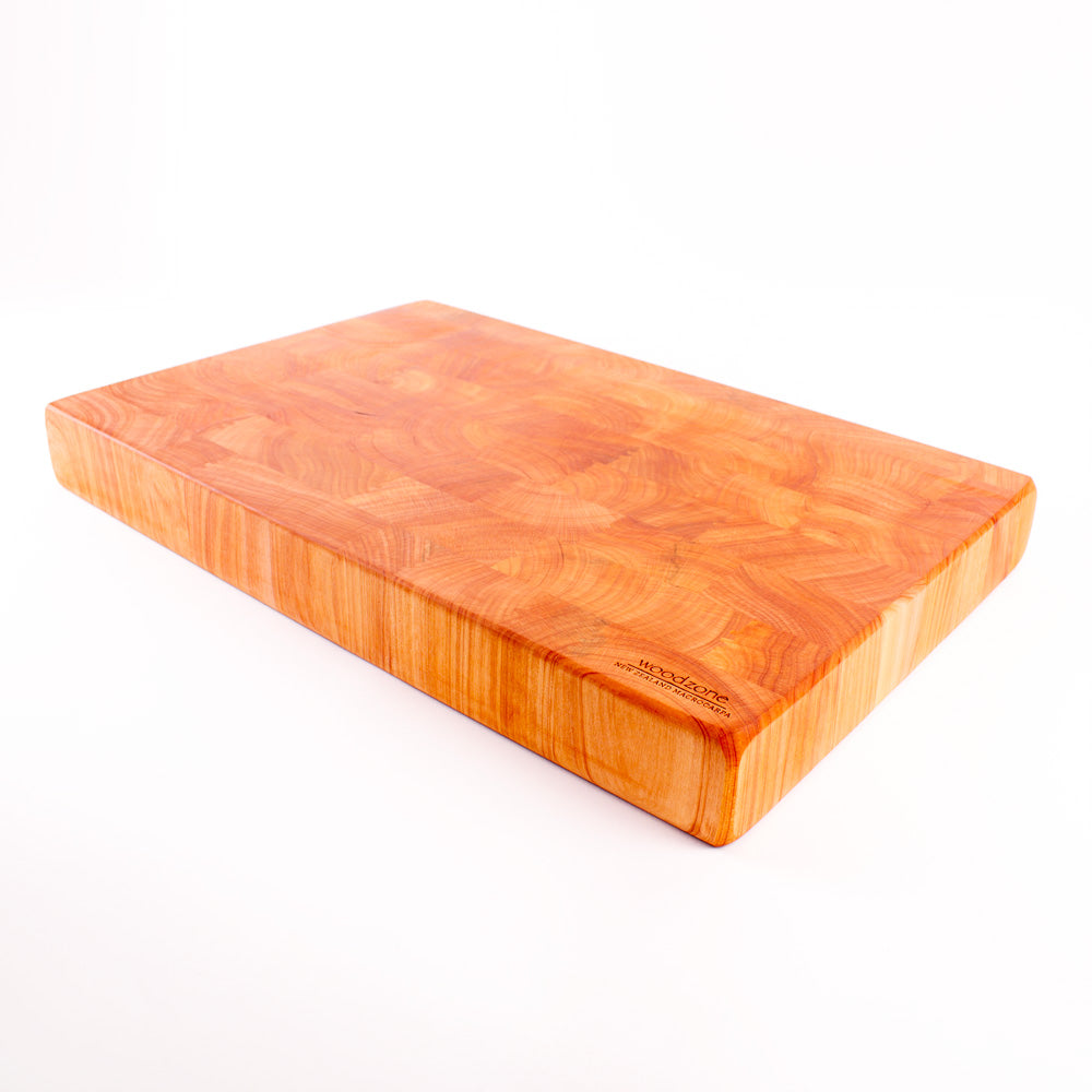 End Grain Chopping Board, Extra Large, 550x350x60 Macrocarpa