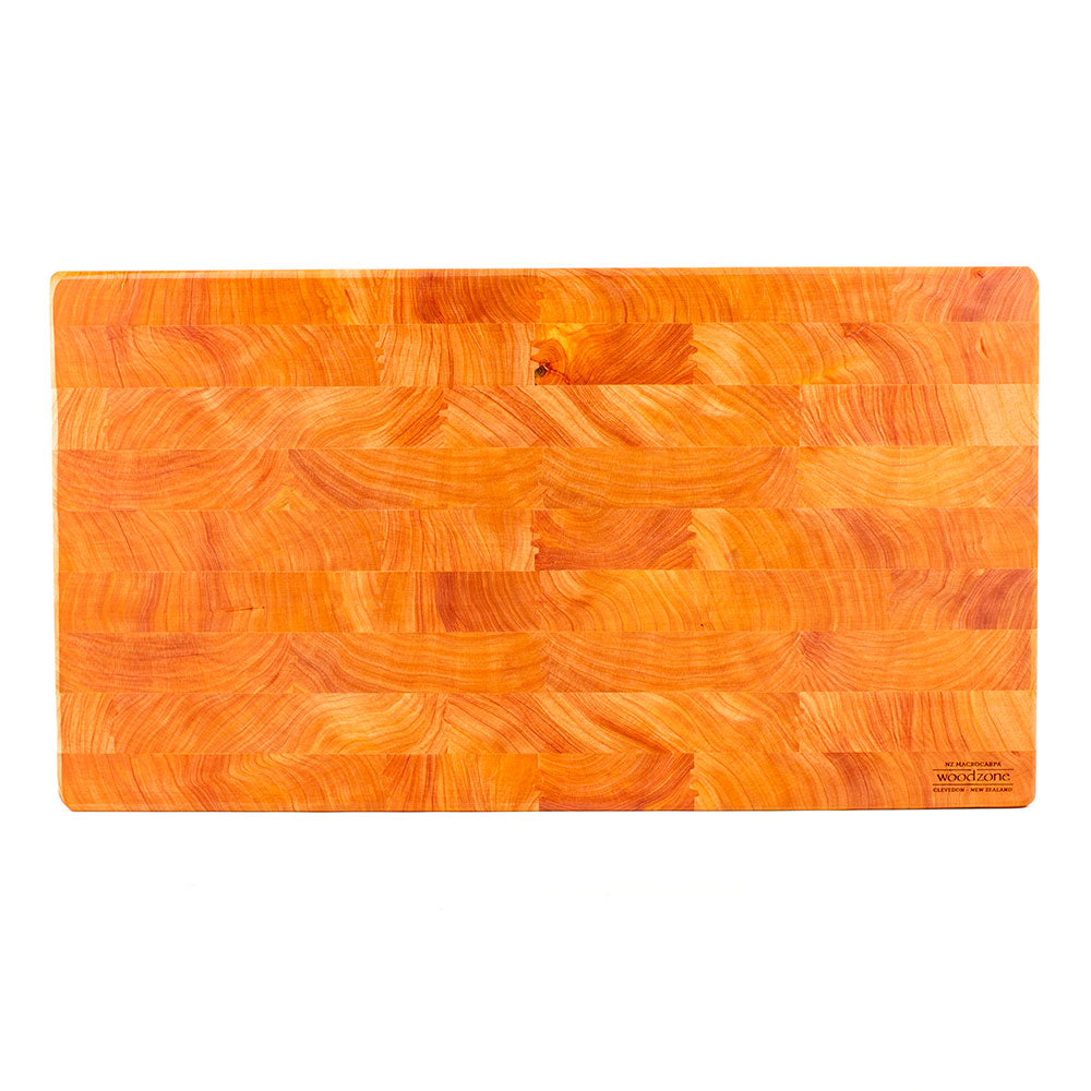 End Grain Chopping Board, Extra Large, 550x350x60 Macrocarpa