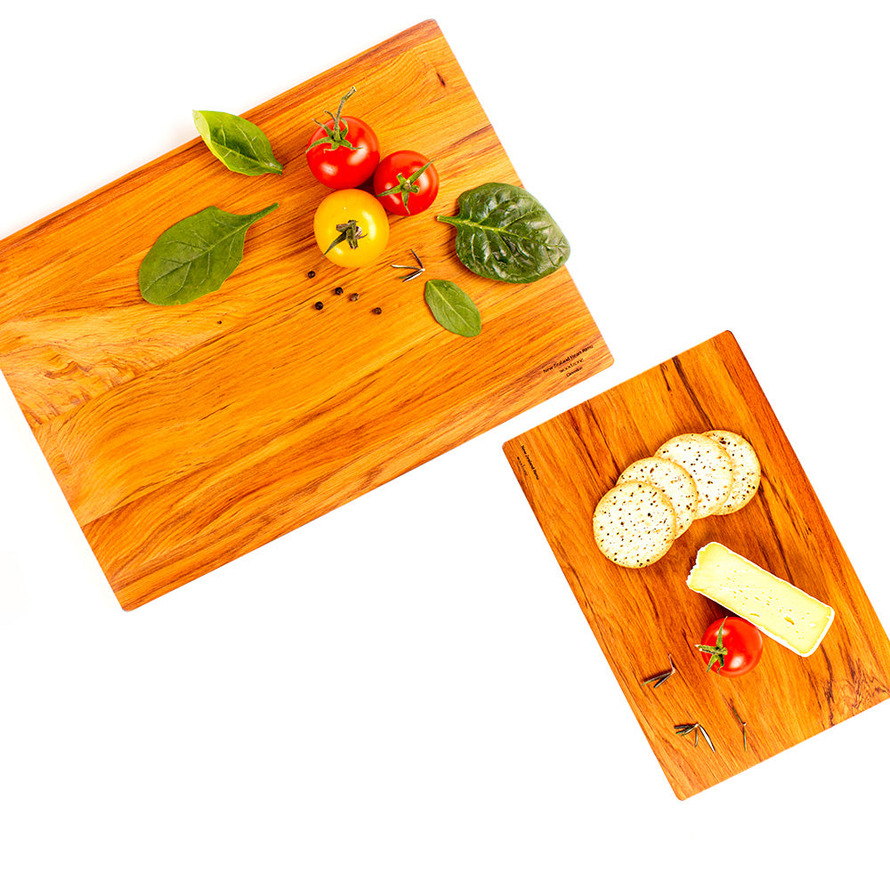 The Great NZ Chopping Board Set - Heart Rimu