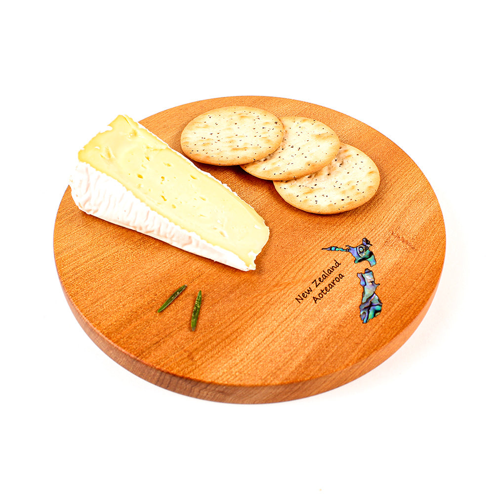 Round Board, 180mm diameter with Paua