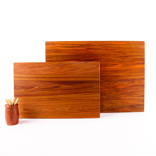 The Great NZ Chopping Board Set - Dark Heart Rimu - Clearance