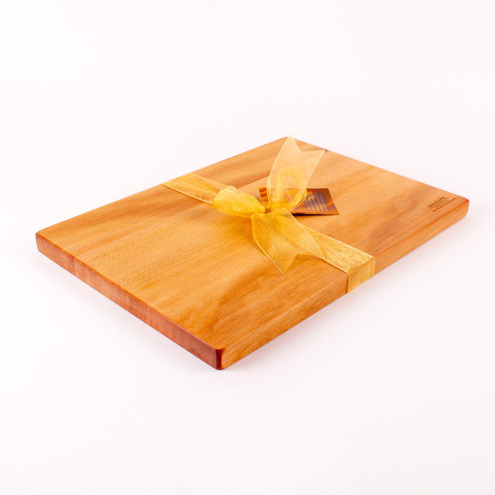 The Great NZ Chopping Board 350x250 Rare Golden Ancient Kauri