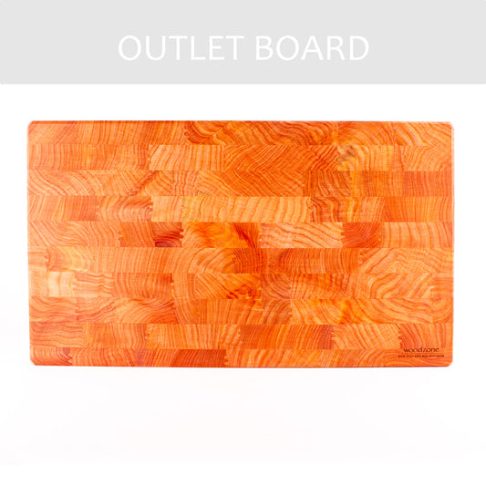 B-GRADE | End Grain Chopping Board 545x320x60 Macrocarpa | 11