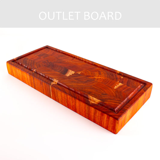 B GRADE | End Grain Chopping Board, 445x200x50 NZ Blackwood | 12