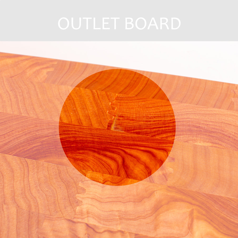 B-GRADE | End Grain Chopping Board 540x310x60 Macrocarpa | 15