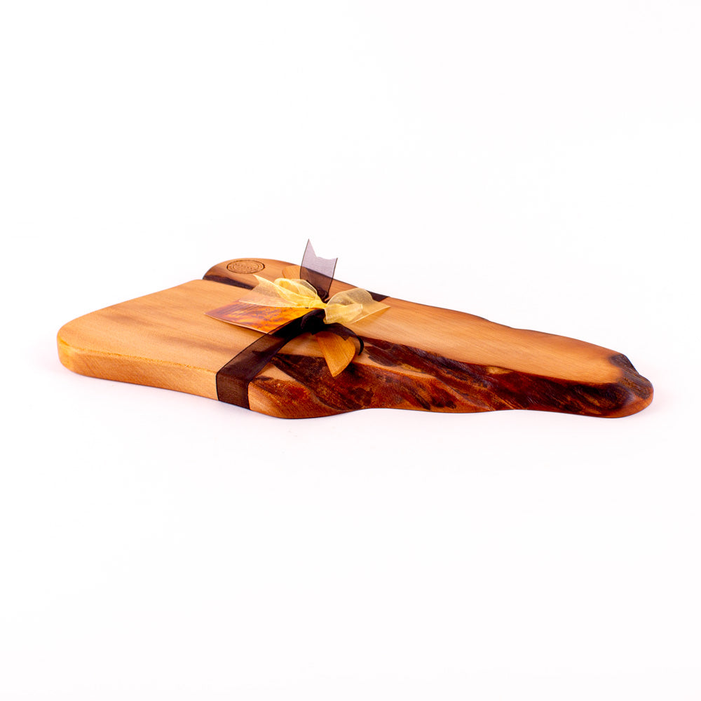 Ancient Kauri Rustic Natural Edge Board and Knife Set 1067