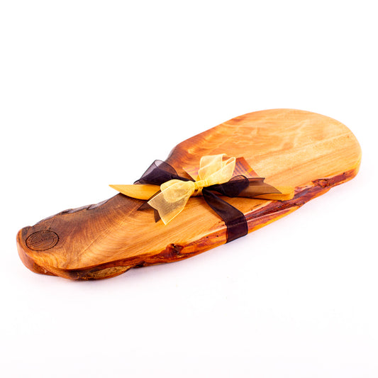 Ancient Kauri Rustic Natural Edge Board and Knife Set 1161