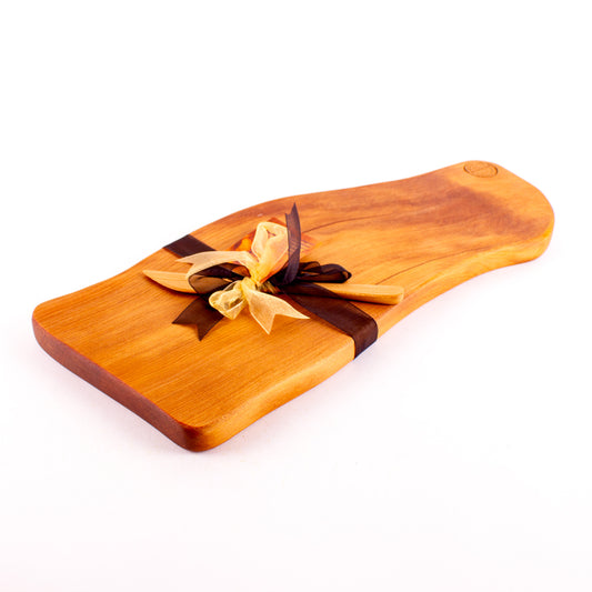 Ancient Kauri Rustic Natural Edge Board and Knife Set 1201