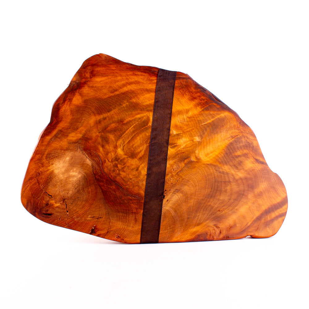 Ancient Kauri Rustic Natural Edge Board and Knife Set 1224