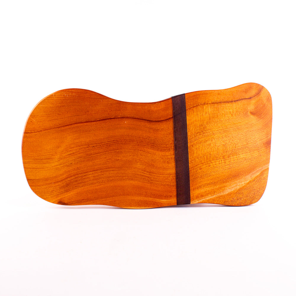 Ancient Kauri Rustic Natural Edge Board and Knife Set 1225