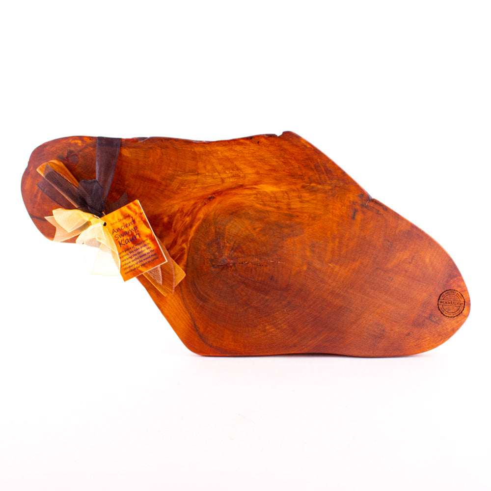 Ancient Kauri Rustic Natural Edge Board and Knife Set 1226