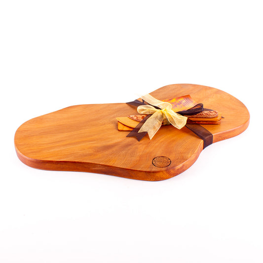 Ancient Kauri Rustic Natural Edge Board and Knife Set 1243