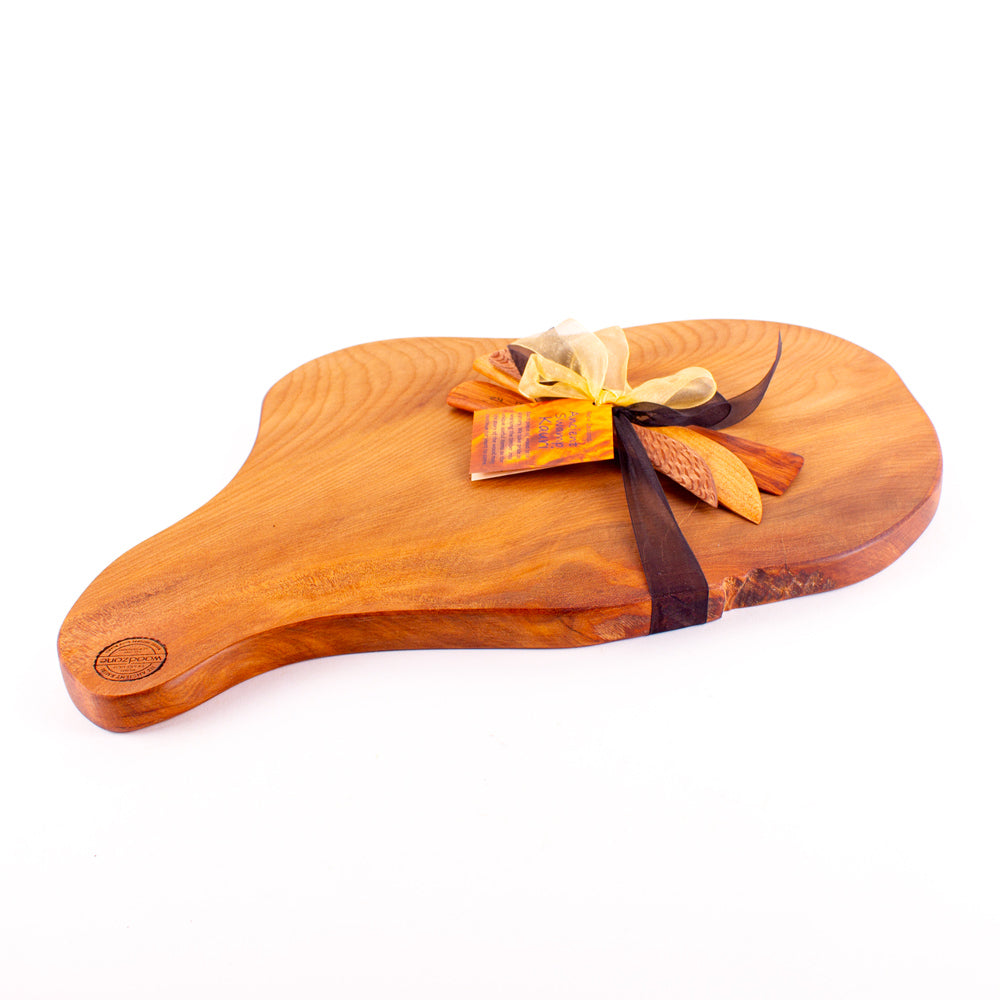 Ancient Kauri Rustic Natural Edge Board and Knife Set 1244