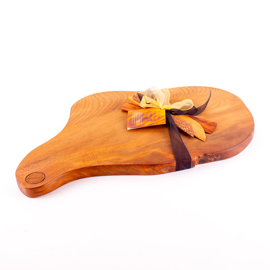 Ancient Kauri Rustic Natural Edge Board and Knife Set 1244