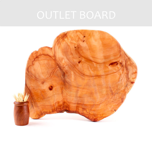 B-GRADE | Macrocarpa Rustic Natural Edge Board 144