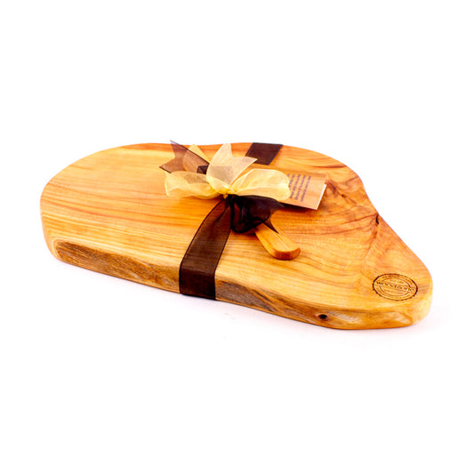 Macrocarpa Rustic Natural Edge Board and Knife Set 149