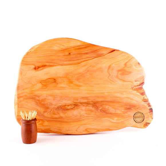 B-GRADE | Macrocarpa Rustic Natural Edge Board 231 - Split