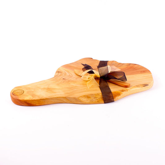 Macrocarpa Rustic Natural Edge Board and Knife Set 85