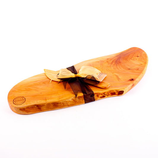 Macrocarpa Rustic Natural Edge Board and Knife Set 905