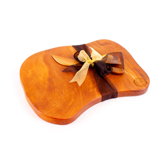 Ancient Kauri Rustic Natural Edge Board and Knife Set 944