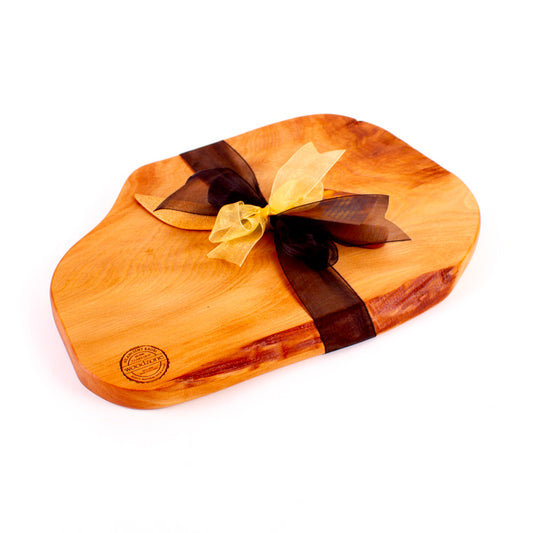 Ancient Kauri Rustic Natural Edge Board and Knife Set 949