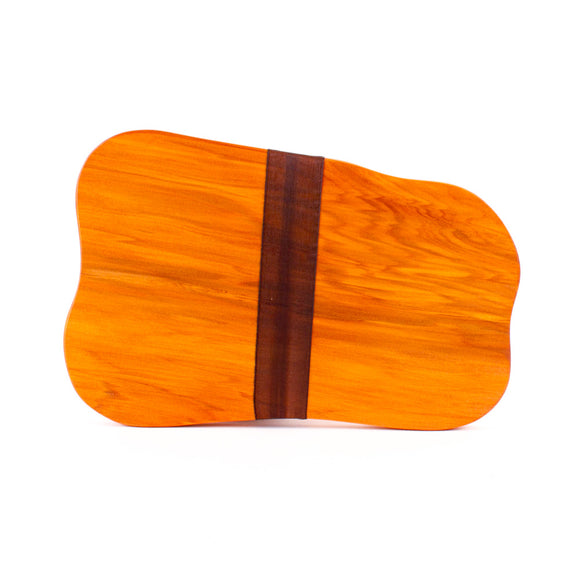 Ancient Kauri Rustic Natural Edge Board and Knife Set 963
