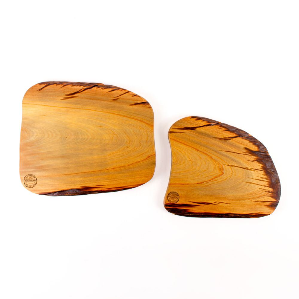 Ancient Kauri Rustic Natural Edge Tapas Board Set | Woodzone NZ Made ...