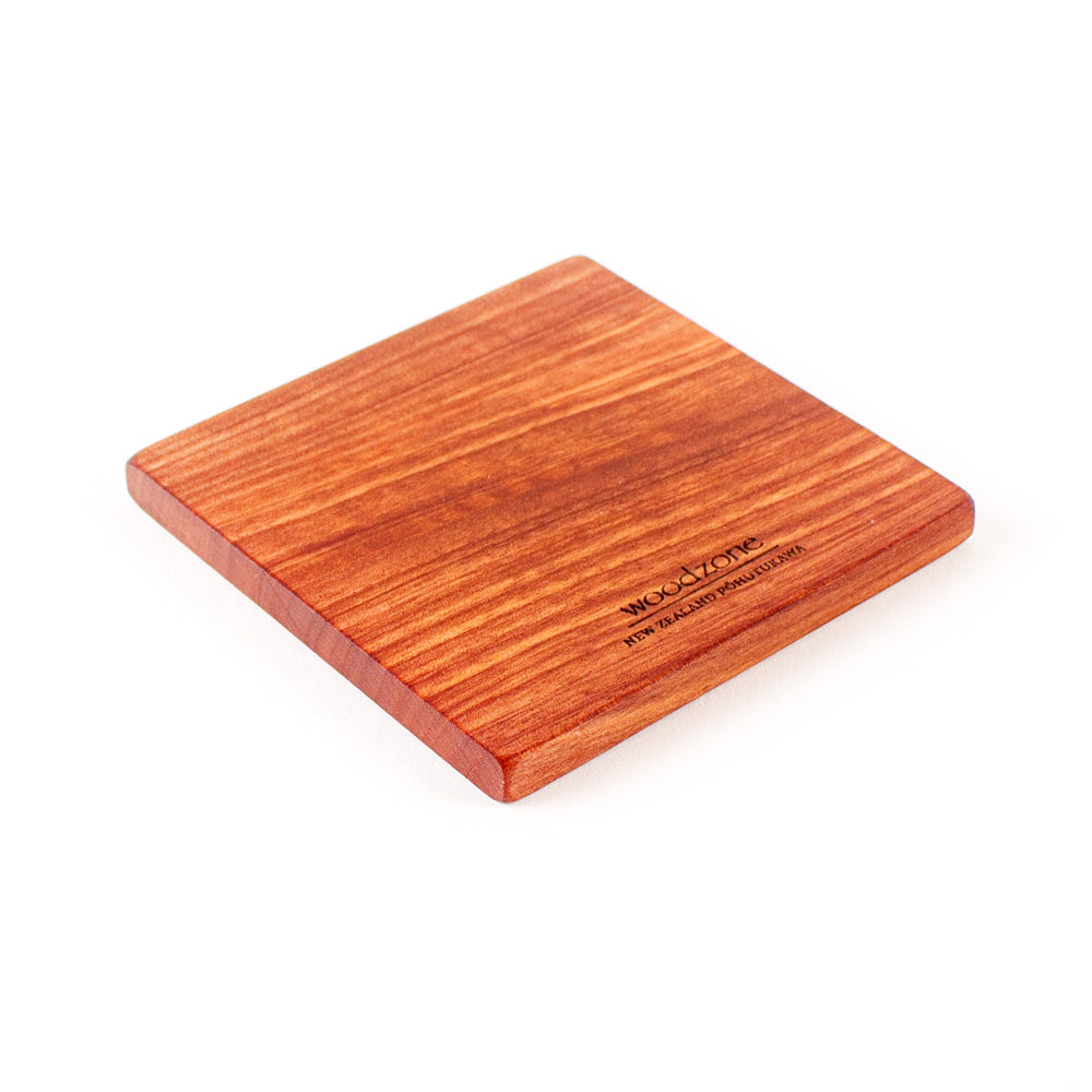 Square Coaster Set, Mixed Native Timbers