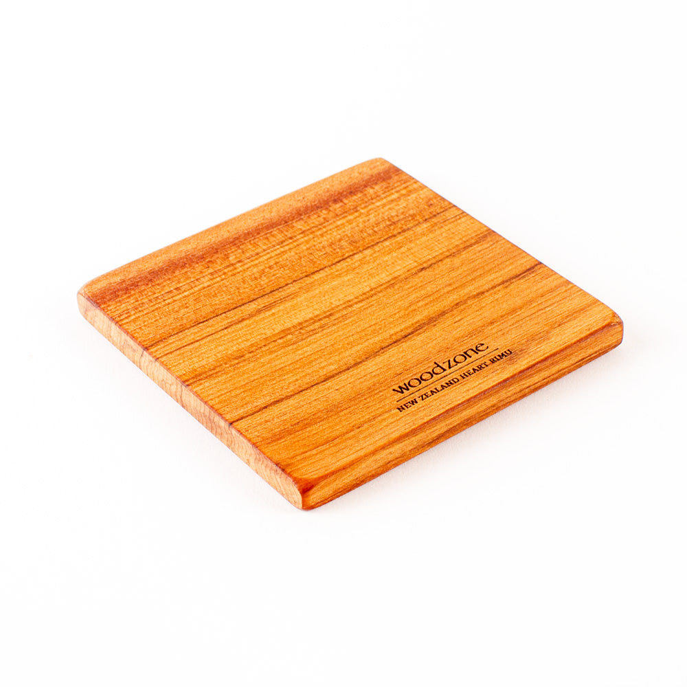 Square Coaster Set, Mixed Native Timbers