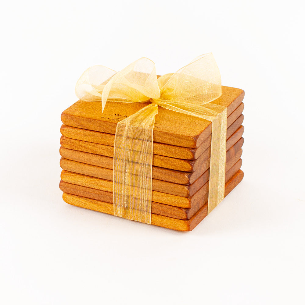 Square Coaster Sets, Ancient Kauri