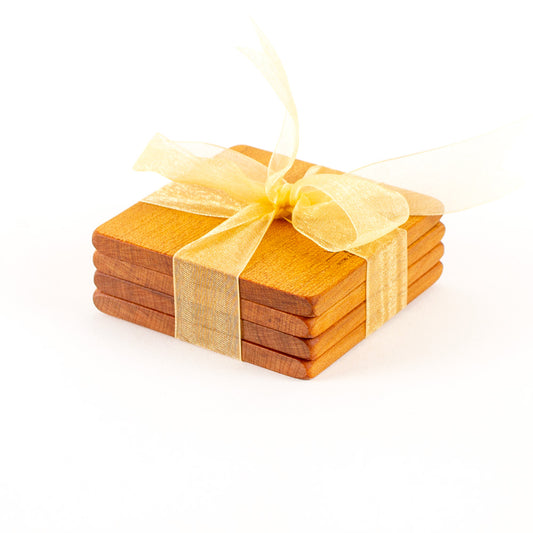 Square Coaster Sets, Ancient Kauri