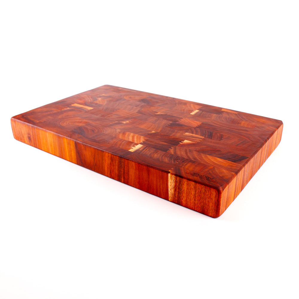 End Grain Chopping Board, 550x350x60 NZ Blackwood