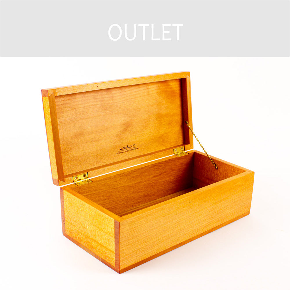 B-GRADE | Recycled Kauri Trinket Box, Large - 42 - Pinholes