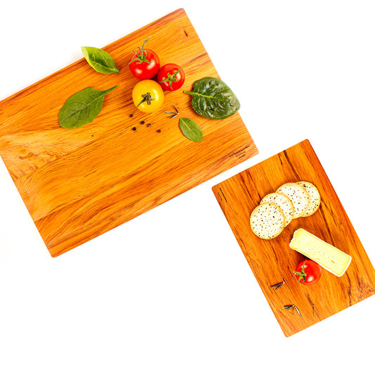 The Great NZ Chopping Board Set - Heart Rimu