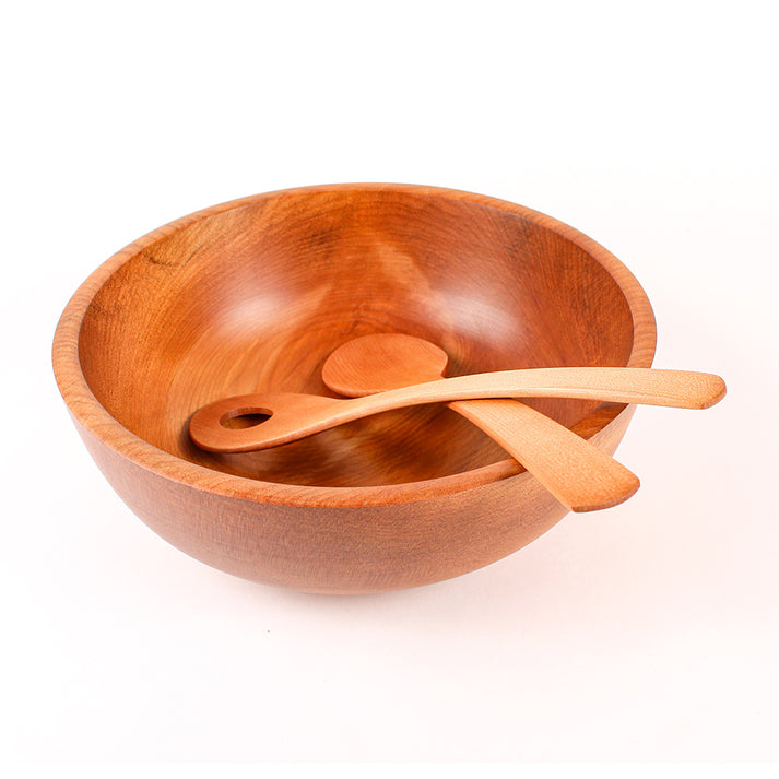 Salad Servers Woodzone NZ Made Woodware and Gifts