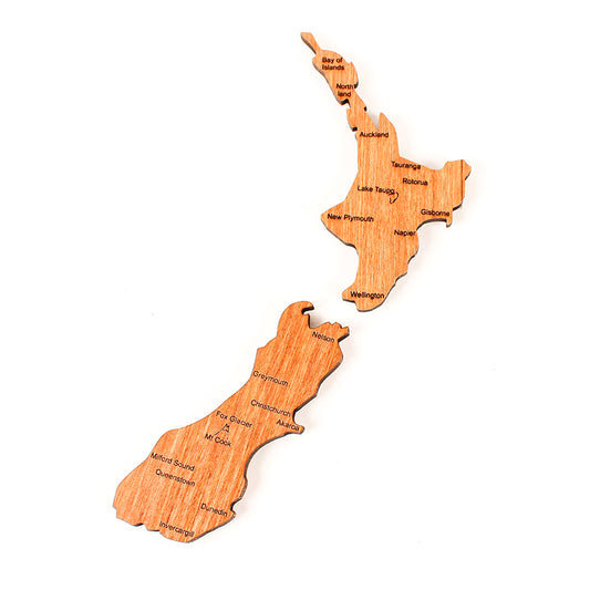 NZ Map Magnet